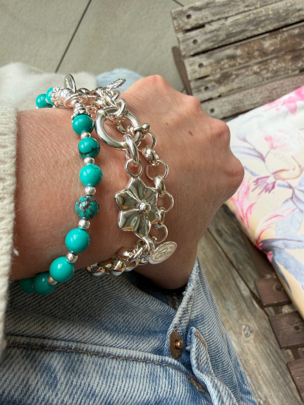 One-Hit-Wonder Armband MISS TÜRKIS (Unikat)