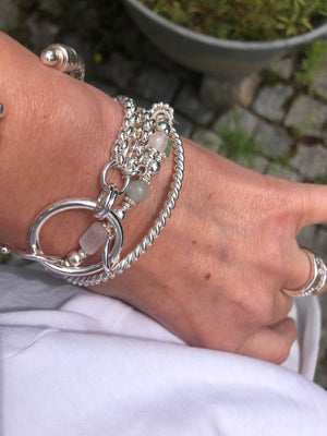 Armband SILVER QUEEN (Unikat)