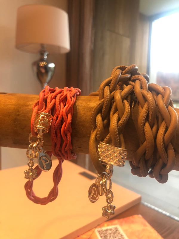 Leder-(Schlüssel)-Bänder FIND ME EASY (Unikate)