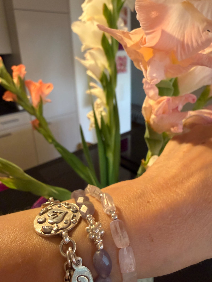 Armband LEPIDOLITA (Unikat, chf 90.00 statt 160.00)