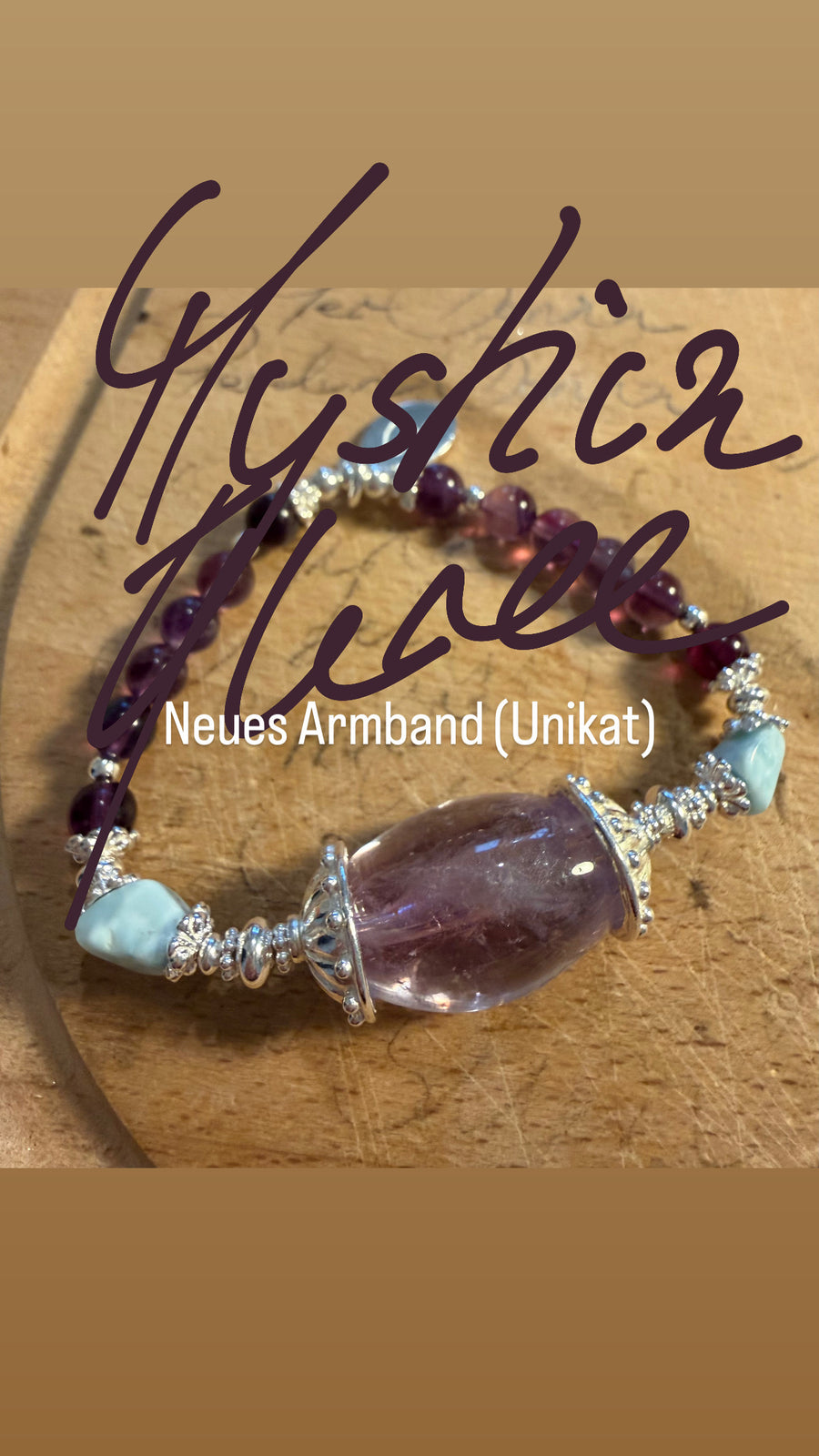 One-Hit-Wonder Armband MYSTICA THREE (Unikat)