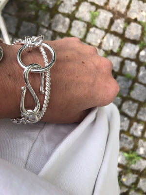Armband SILVER QUEEN (Unikat)