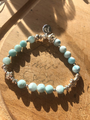 Kleinserie Armband BLAUI LAGUNE LARIMARA