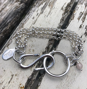 Armband SILVER QUEEN (Unikat)