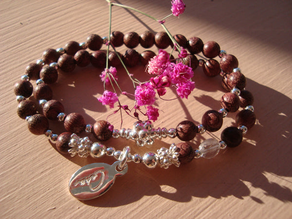 One-Hit-Wonder Armband AUBERGINE MOOD (Unikat)