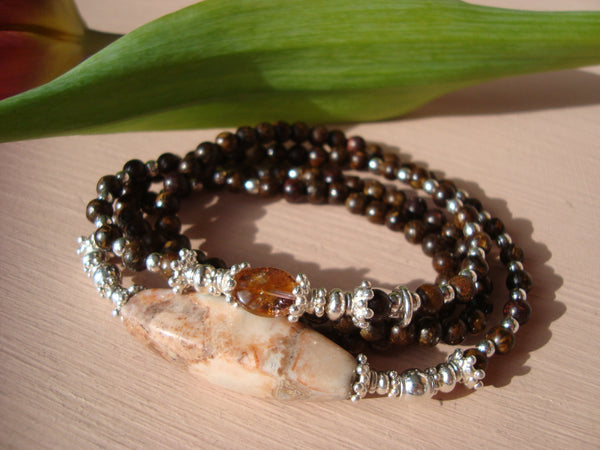 One-Hit-Wonder Armband & Halskette FREE TO LIVE aka INTO THE WILD (Unikat)