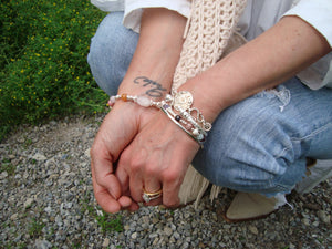 Kleinserie Armband FRIEDEFREUDEEIERKUCHEN (letztes Stück)
