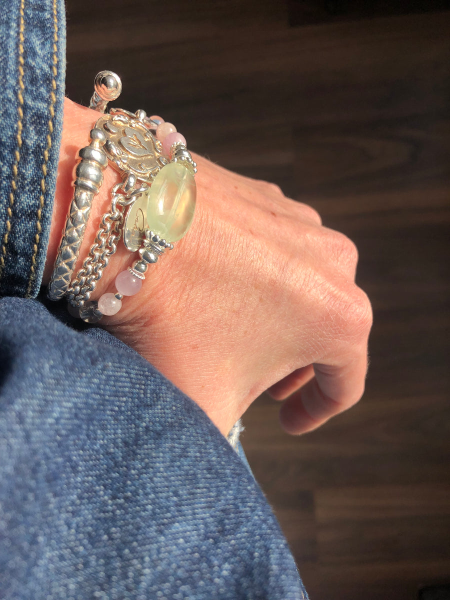 Kleinserie Armband BONBON VERT (letztes Stück)