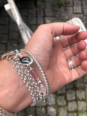 Armband SILVER QUEEN (Unikat)
