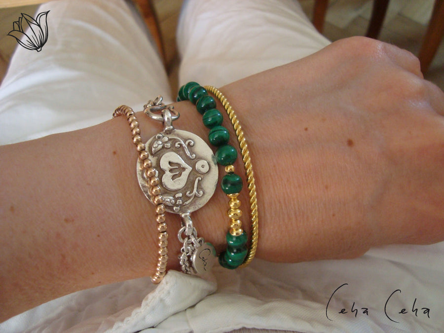 One-Hit-Wonder Armband-Kombi «Malachita»